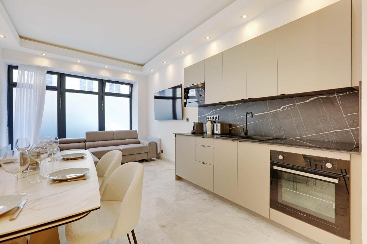Beautiful 1Br6P - Montorgueil Rdc Apartment Paris Luaran gambar
